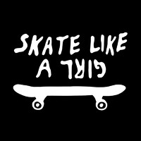 Skate Like a Girl logo - Similar company to Wheelscape Ltd
