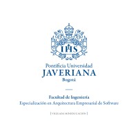 Especialización en Arquitectura Empresarial de Software - Pontificia Universidad Javariana logo - Similar company to Comunican S.A.