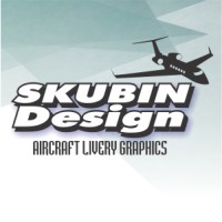 Skubin Design - Aircraft Graphics logo - Similar company to Aircraft Completion Engineering - Ace Aero