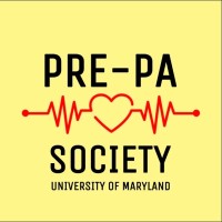 UMD Pre-PA Society logo - Similar company to Asian Student Organization At Emory
