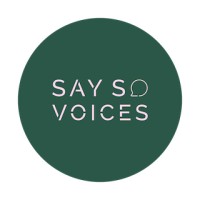 Say So Voices logo - Similar company to Trinity Guildhall (Now Trinity College London)