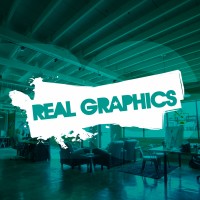 Real Graphics logo - Similar company to Brand Builder Promotions