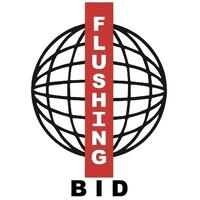 Flushing BID logo - Similar company to Woken