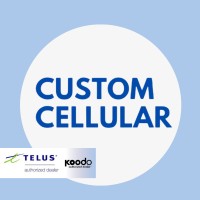 CUSTOM CELLULAR / TELUS & Koodo Authorized Dealer logo - Similar company to Smartcell Communications