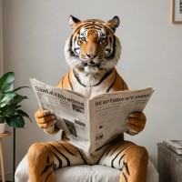 The Tiger Times logo - Similar company to Onedeadpixel