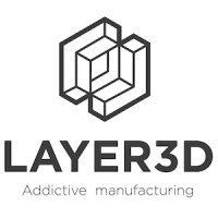 LAYER3D logo - Similar company to 3Dmanzil