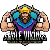 Swole Vikings logo - Similar company to Swole