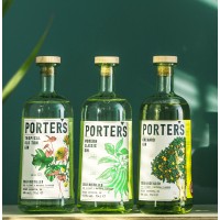 Porter's Gin logo - Similar company to Base Spirits Collective