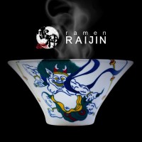 ramen RAIJIN logo - Similar company to Tenko Ramen