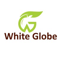 White Globe logo - Similar company to Trident Fruits Official