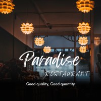 paradise restaurant logo - Similar company to Printgig