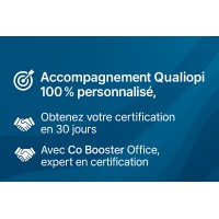 cherif Louahdi-consultant Qualiopi logo - Similar company to Co Booster Office