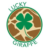 Lucky Giraffe logo - Similar company to Creative Production & Design