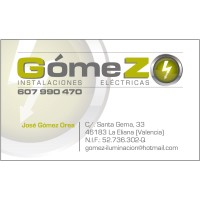 Instalaciones Eléctricas & Iluminación Gómez S.L logo - Similar company to Click To Mat
