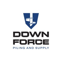 Down Force Piling and Supply logo - Similar company to Twist Inc. Screw Piles