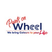 Paints on Wheel logo - Similar company to Four Wheel - شركة الدفع الرباعي