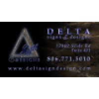 Delta Signs and Designs
