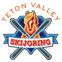 Teton Valley Skijoring logo - Similar company to Snowdrop Creative