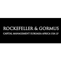 Rockefeller & Gormus Capital Management EuroAsia Africa Usa LLP logo - Similar company to Money Is Funny/Snark Tank Tech Pitch Roast Comedy