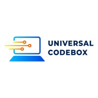 Universal CodeBox logo - Similar company to Celecom