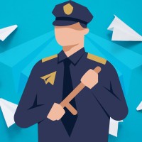 Politie - Policía - Polizia - Polizei - поліція - Poliisi - Police on Telegram logo - Similar company to Checkpoint Systems Finland