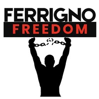 Ferrigno Freedom Productions logo - Similar company to Seymour Southern Comforts