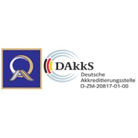 Absolute Quality Certification accredited by DAKKS Germany logo - Similar company to Rtrc Limited