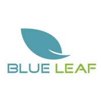 Blue leaf Interior official logo - Similar company to Homeglanza