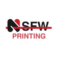 NSFW Printing logo - Similar company to Nsfw Productions