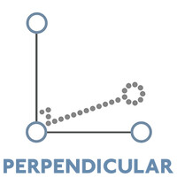 Perpendicular logo - Similar company to Moins Vite !