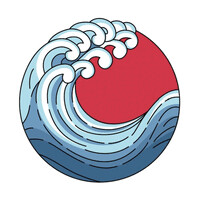 Japanese Art logo - Similar company to Babel Bloom