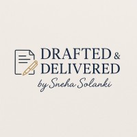 Drafted & Delivered by Sneha Solanki logo - Similar company to Onegen Media