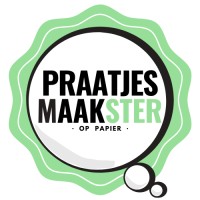 Praatjesmaakster op papier logo - Similar company to Webnl Creative Studios