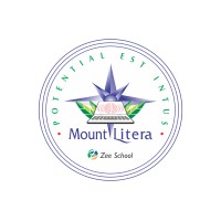 Mount Litera Zee School Nalgonda logo - Similar company to Bʟᴜᴇ Fᴇᴀᴛʜᴇʀ Aᴄᴀᴅᴇᴍʏ