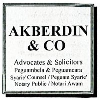 Akberdin & Co logo - Similar company to Harjit Sandhu Wan And Associates