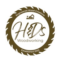 H&Ds Woodworking logo - Similar company to Galaxy Cereal Studios