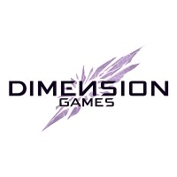 Dimension Games logo - Similar company to Painapple Studio - Anime Illustrations