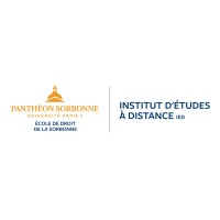 Institut d’Études à Distance de l’École de Droit de la Sorbonne (IED-EDS) logo - Similar company to Irjs - Institut De Recherche Juridique De La Sorbonne