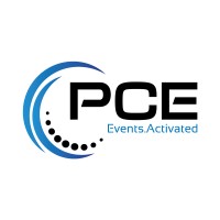 PCE (Pacific Coast Entertainment) logo - Similar company to Reaction Audio Visual