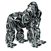 Gorilla With A Pen logo - Similar company to Kharmel Cochrane Casting Ltd