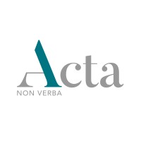 Acta non verba logo - Similar company to Mira