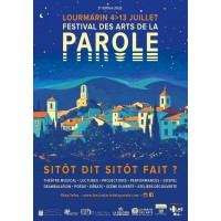 Festival des arts de la Parole de Lourmarin logo - Similar company to Parvis Des Arts Sketchup Cie