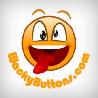 Wacky Buttons logo - Similar company to Halloween