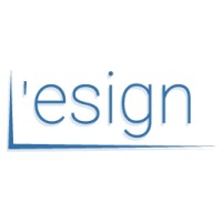 L'esign logo - Similar company to Lesign