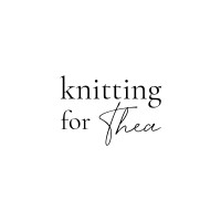 Knitting for Thea logo - Similar company to Needles Stitches By Springair Cashmere