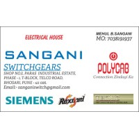 SANGANI SWITCHGEARS logo - Similar company to Acryshade Laminates