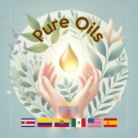 Pure OIL CR logo - Similar company to Alpha Ōkami