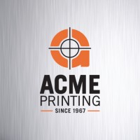 Acme Printing Company logo - Similar company to Acme Printing Co.