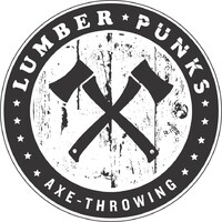 Lumber Punks Axe Throwing logo - Similar company to Maniax Axe Throwing