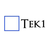 Tek1 logo - Similar company to 3D Engineering Global (3De Global)